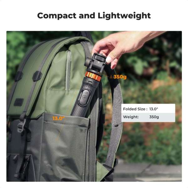 K&F Concept Universal Tripod with Phone Holder & GoPro Adapter
