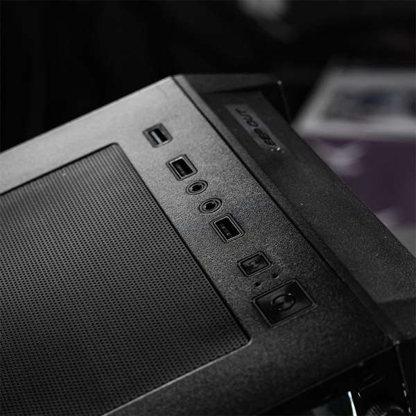 Keep Out XC-200 MESH RGB Tempered Glass Black