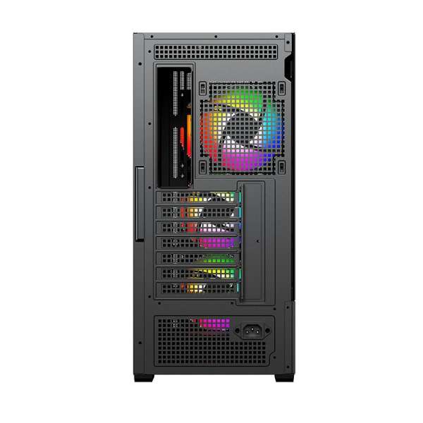 Keep Out XC-805 MESH Tempered Glass Black