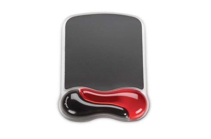 Kensington Duo Gel Wrist Rest Egérpad Black/Red