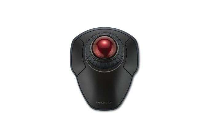 Kensington Orbit Wireless Trackball with Scroll Ring Black