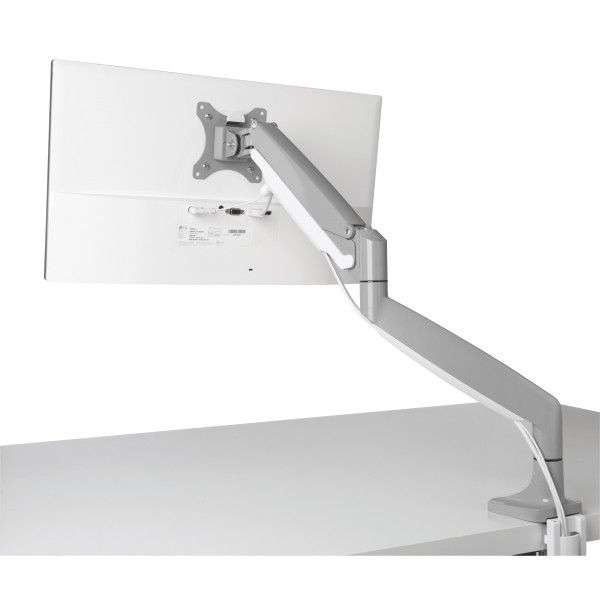 Kensington SmartFit One-Touch Height Adjustable Single Monitor Arm Silver