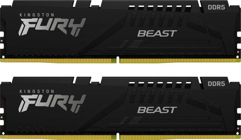 Kingston 128GB 5600Mhz Kit(4x32GB) Fury Beast Black