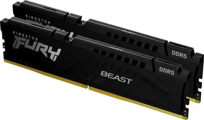 Kingston 128GB DDR5 5600MHz Kit(2x64GB) Fury Beast Black