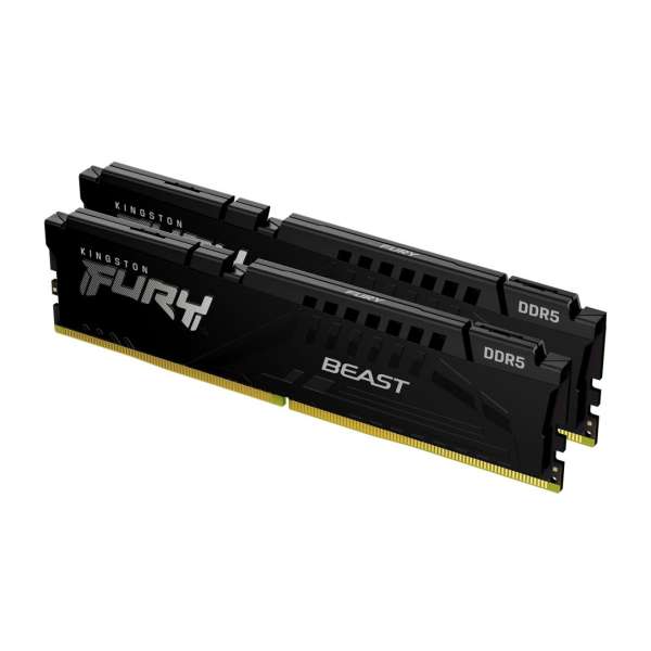 Kingston 128GB DDR5 5600MHz Kit(2x64GB) Fury Beast Black