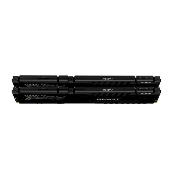 Kingston 128GB DDR5 5600MHz Kit(2x64GB) Fury Beast Black