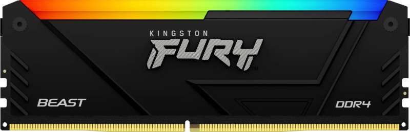 Kingston 16GB DDR4 3600MHz Fury Beast RGB Black