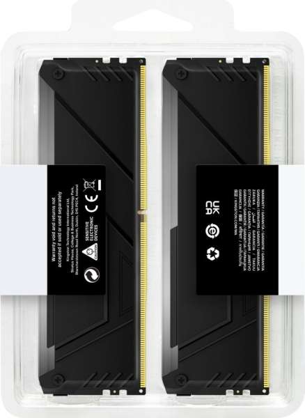 Kingston 16GB DDR4 3600MHz Fury Beast RGB Black