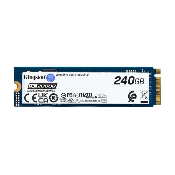 Kingston 240GB M.2 2280 NVMe DC2000B without Heatsink