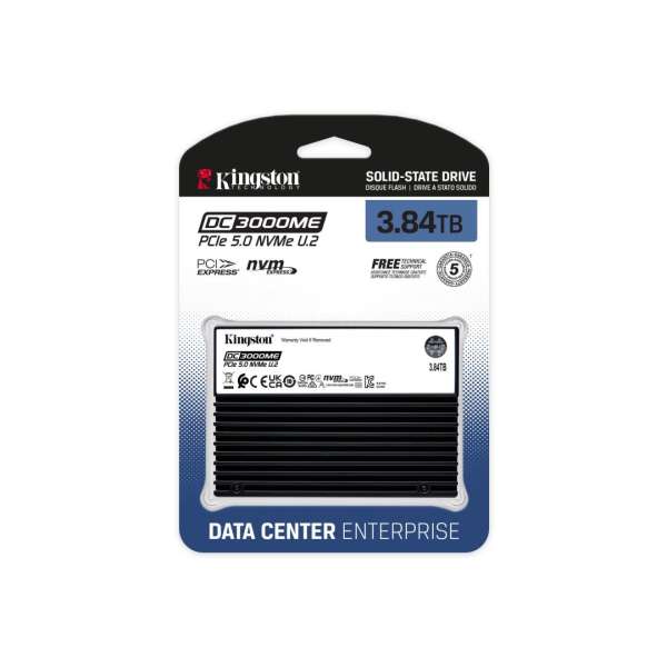 Kingston 3,84TB M.2 2280 NVMe DC3000ME
