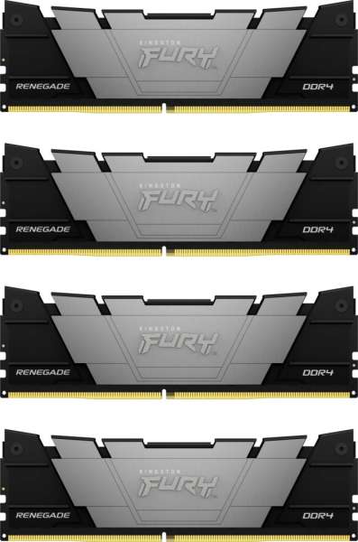 Kingston 32GB DDR4 3600MHz Kit(4x8GB) Kingston Fury Renegade Black