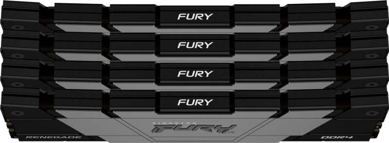 Kingston 32GB DDR4 3600MHz Kit(4x8GB) Kingston Fury Renegade Black