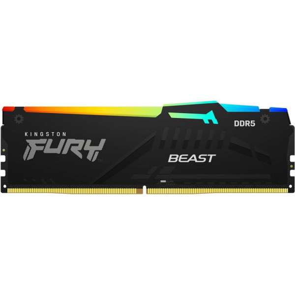 Kingston 32GB DDR5 5600MHz Fury Beast RGB Expo Black