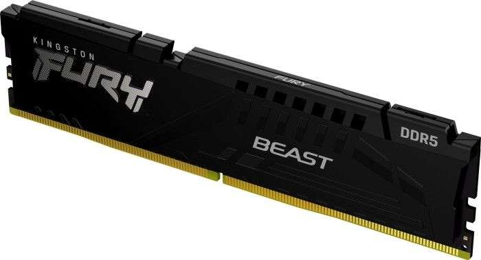Kingston 32GB DDR5 5600MHz Kit(2x16GB) Fury Beast Black