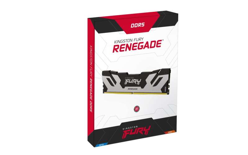 Kingston 32GB DDR5 8000MHz Kit(2x16GB) Fury Renegade Black/Silver