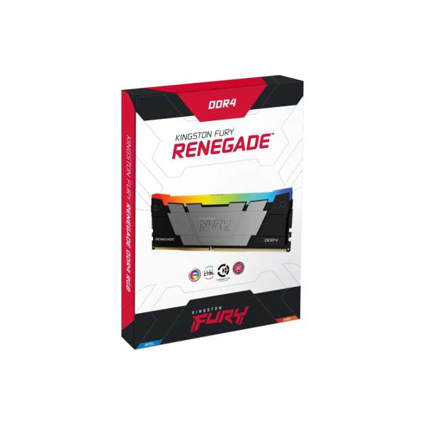 Kingston 64GB DDR4 3200MHz Kit(2x32GB) Fury Renegade RGB Black