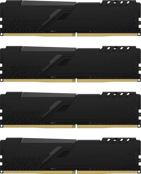 Kingston 64GB DDR4 3600MHz Kit(4x16GB) Fury Beast