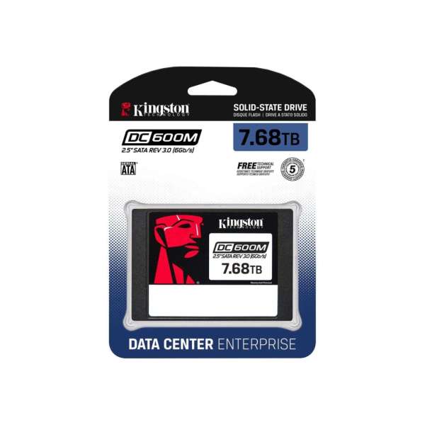 Kingston 7,68TB 2,5" SATA3 DC600ME