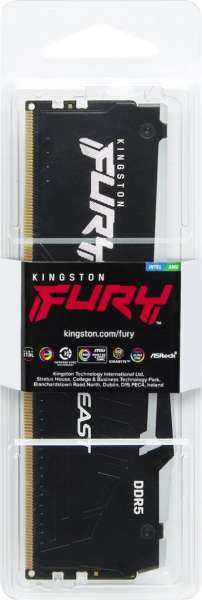 Kingston 8GB DDR5 6000MHz Fury Beast Expo RGB Black