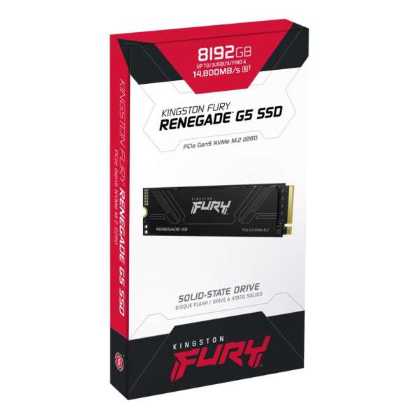 Kingston 8TB M.2 2280 NVMe Fury Renegade G5 ó