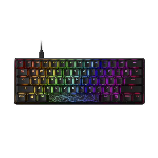 Kingston HyperX Alloy Origins 60 HyperX Red Mechanical Gaming Keyboard Black US