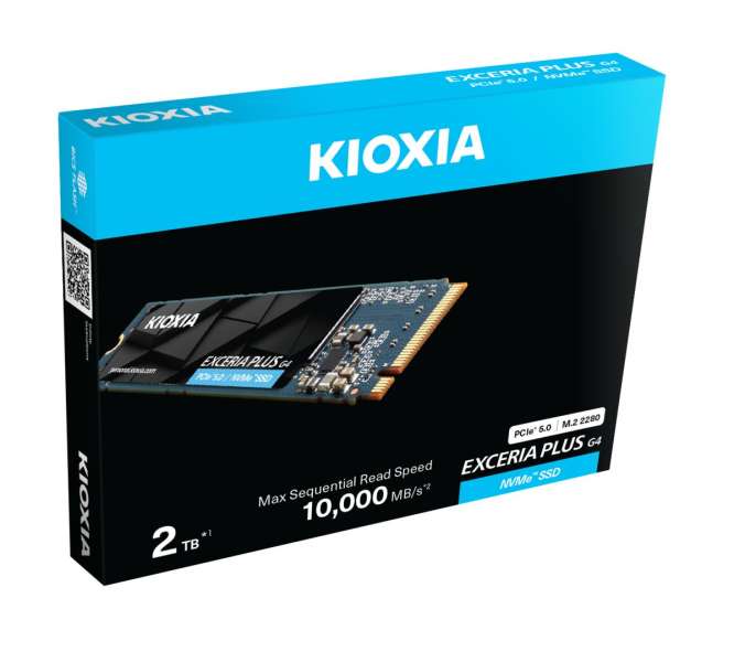 KIOXIA 2TB M.2 2280 NVMe Exceria Plus G4