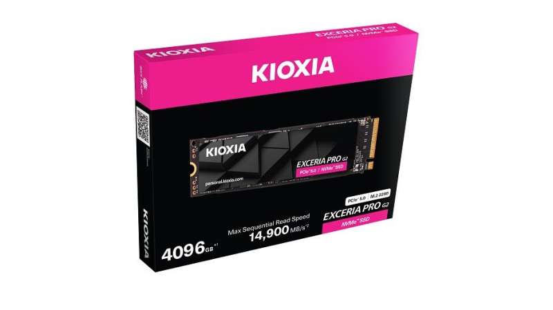KIOXIA 2TB M.2 2280 NVMe Exceria Pro G2