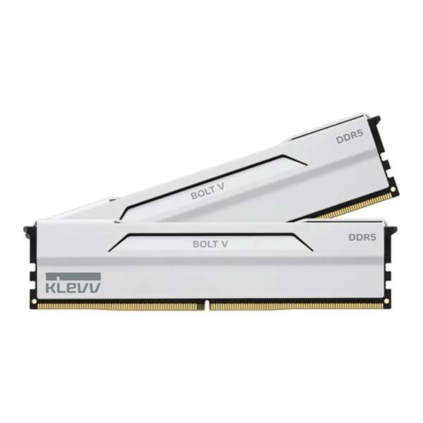 Klevv 32GB DDR5 6000MHz Kit(2x16GB) Bolt V for AMD Pure White