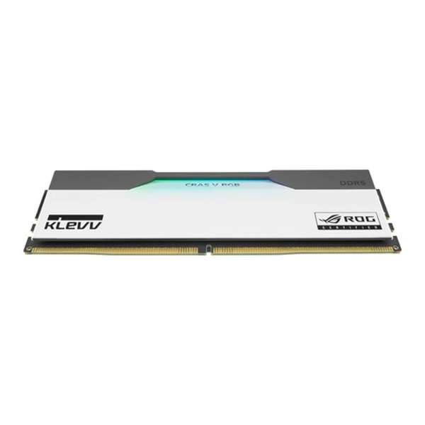Klevv 32GB DDR5 6200MHz Kit(2x16GB) Cras V RGB ROG White/Grey