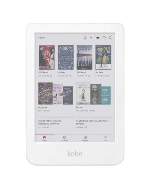 Kobo Clara Colour 6" E-book olvasó 16GB White