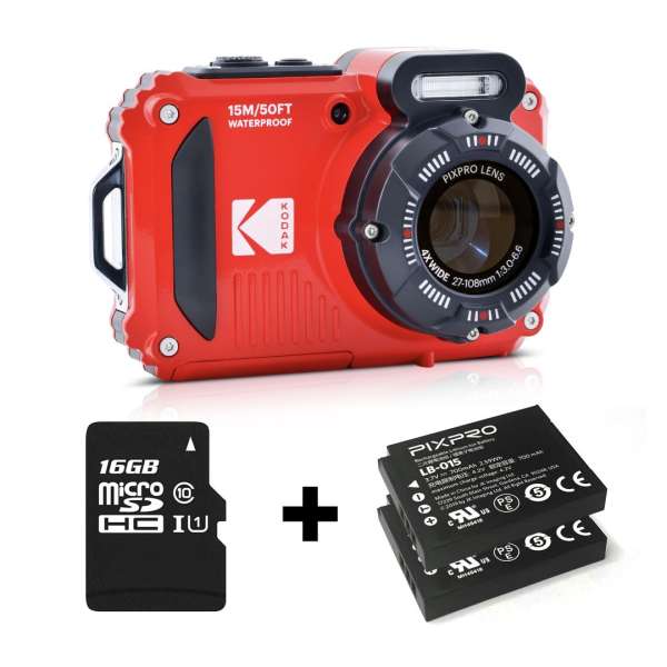 Kodak Pixpro WPZ2 Red