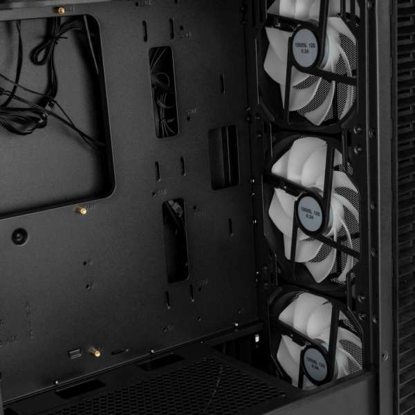 Kolink Observatory HF Mesh Glass ARGB Tempered Glass Black