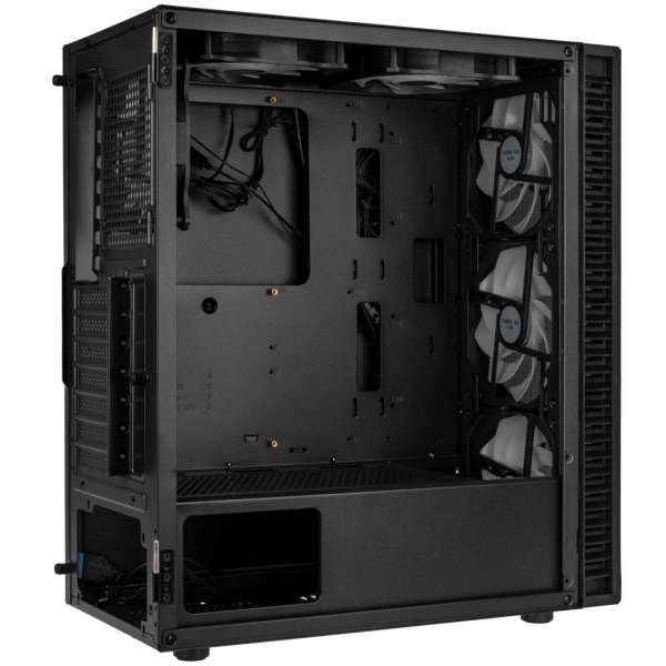 Kolink Observatory HF Mesh Glass ARGB Tempered Glass Black