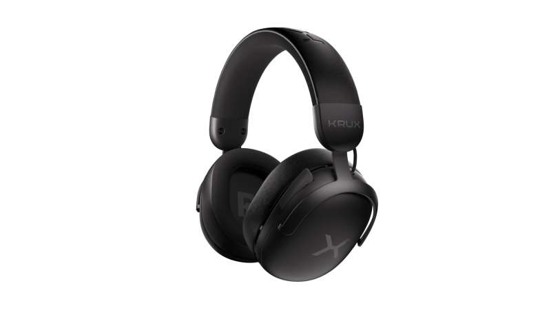 KRUX Clapz Pro Wireless Bluetooth Headset Black