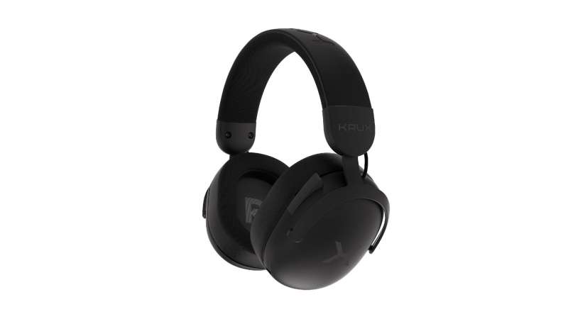 KRUX Clapz Pro Wireless Bluetooth Headset Black