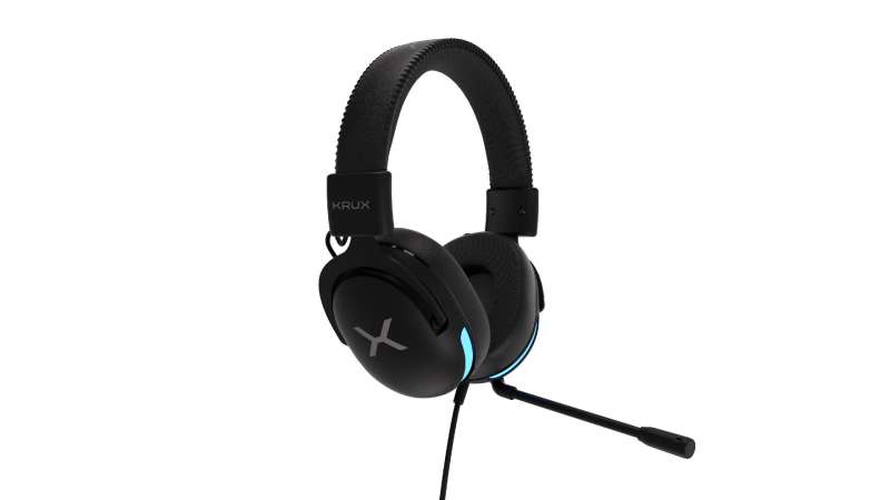 KRUX Clapz RGB Headset Black