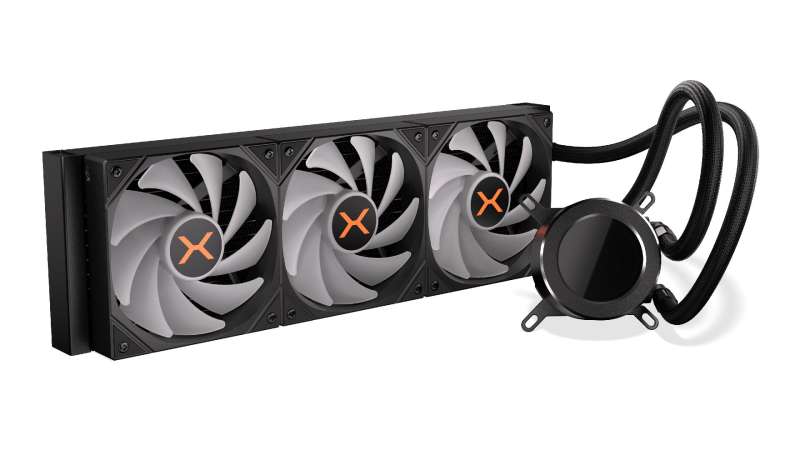 KRUX HydroGlance 360 ARGB LCD Black