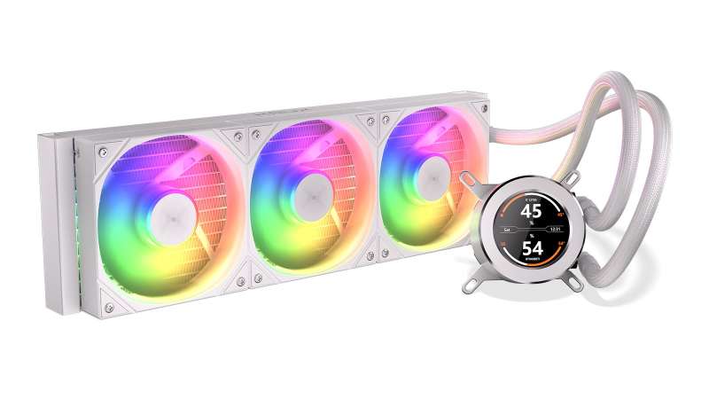 KRUX HydroGlance 360 ARGB LCD White