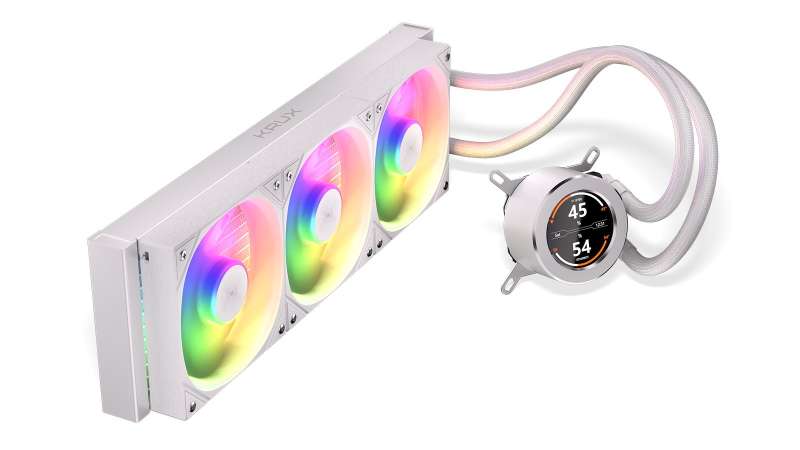 KRUX HydroGlance 360 ARGB LCD White