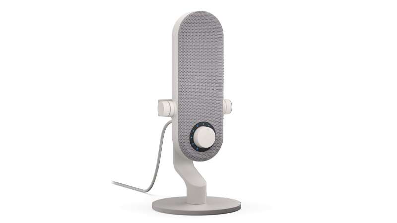 KRUX Pin Microphone White