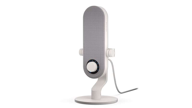KRUX Pin Microphone White