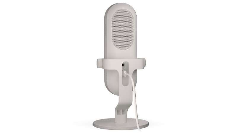 KRUX Pin Microphone White