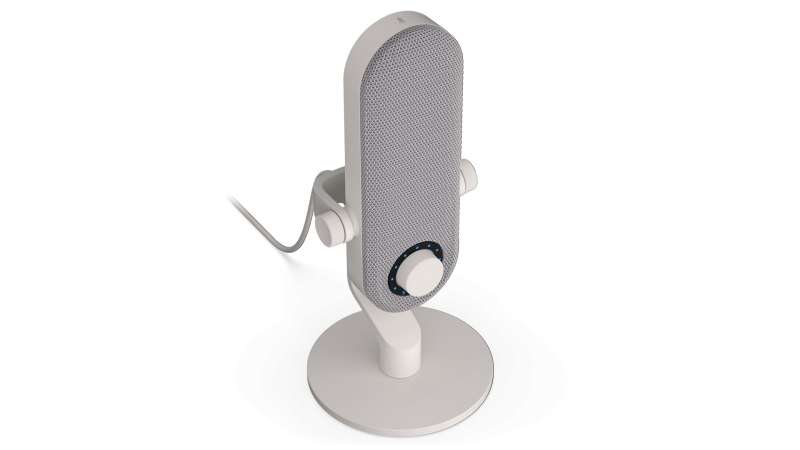 KRUX Pin Microphone White
