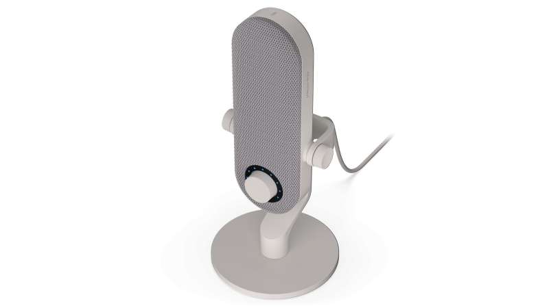 KRUX Pin Microphone White
