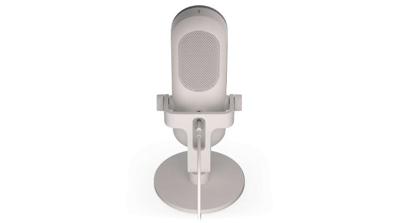 KRUX Pin Microphone White