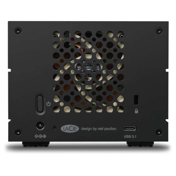 LaCie 16TB 3,5" USB3.1 Type-C 2big RAID Black