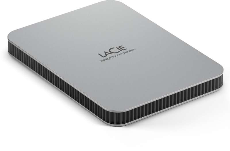 LaCie 1TB 2,5" USB3.1 Type-C Moon Silver