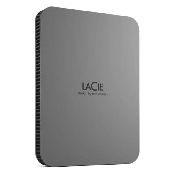 LaCie 2TB 2,5" USB3.1 Mobile Drive Secure Space Gray