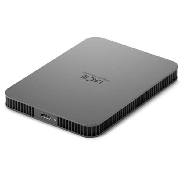LaCie 4TB 2,5" USB3.1 Mobile Drive Secure Space Gray