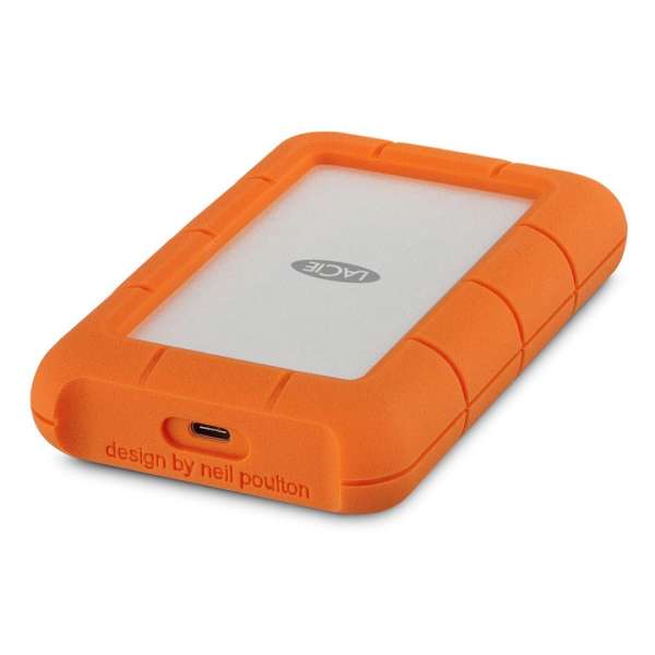 LaCie 5TB 2,5" USB3.0 Rugged Mini Silver/Orange